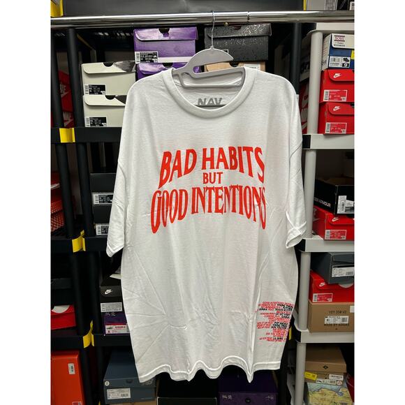 Vlone Nav Bad Habits Tee / Size XL / Brand New